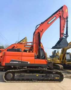 Doosan รถขุดไฮดรอลิก DX225LC มือสองราคาถูก25ตันน้ำหนักปฏิบัติการเครื่องยนต์เดิมเซี่ยงไฮ้สภาพดีปั๊มมอเตอร์หลัก - Product Image 1