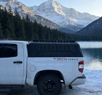 Couverture de benne de camion Ford F-150 5,5 pieds en acier, pliable manuellement, avec couvercle roulant, auvent et tonneau cover
