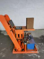 Machine à fabriquer des briques d'argile hydraulique à vente directe d'usine en Côte d'Ivoire, machine à briquettes sans combustion pour la fabrication de vases à vin