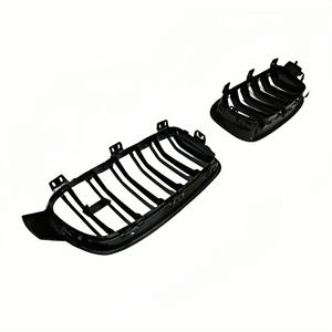 Rejilla de parrilla negra Original <span class=keywords><strong>SIRU</strong></span> de alta calidad para BMW Serie 3 F30F35 hecha de Material ABS duradero en estado usado - Product Image 2