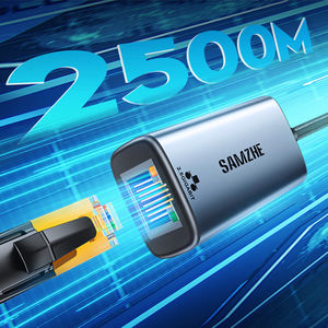 Adaptador <span class=keywords><strong>Ethernet</strong></span> SAMZHE 2.5G Gigabit Tipo-C a RJ45, Convertidor de <span class=keywords><strong>Cable</strong></span> <span class=keywords><strong>Ethernet</strong></span> Externo para Computadoras Portátiles, Tabletas, Computadoras de Escritorio y NAS - Product Image 4