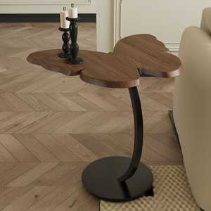 Wooden Furniture Butterfly Side Table Black Walnut Color Multi Function Living Room Coffee Table - Product Image 3
