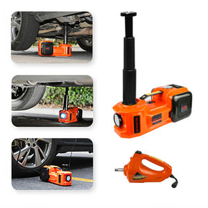 12V 5Ton coche eléctrico neumático elevación coche gatos hidráulico aire inflable coche piso gato con neumático calibre bomba de aire - Product Image 3