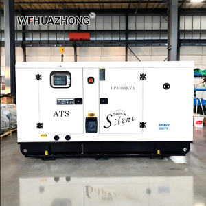 Generador Diésel Industrial Súper Silencioso de 120kW 150kVA con Motor Ricardo, Tipo Insonorizado, <span class=keywords><strong>para</strong></span> Uso como Energía de Respaldo - Product Image 1