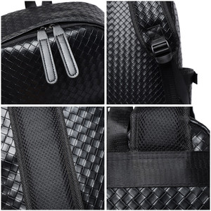 Nouveau <span class=keywords><strong>sac</strong></span> de <span class=keywords><strong>voyage</strong></span> d'affaires personnalisé avec logo, best-seller, sacs pour hommes, sacs à <span class=keywords><strong>dos</strong></span> pour ordinateur portable en cuir PU imperméable - Product Image 4