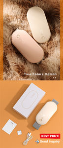 पोर्टेबल गर्भाशय-वार्मिंग कमर मालिश: मासिक धर्म के लिए हीटिंग और कंपन उपकरण - Product Image 3