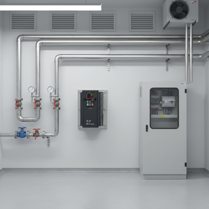 Variador de Frecuencia Industrial Trifásico RIQNO A600 37KW 380V para Ventilador, Compresor y Transportador de Carga Pesada - Product Image 1