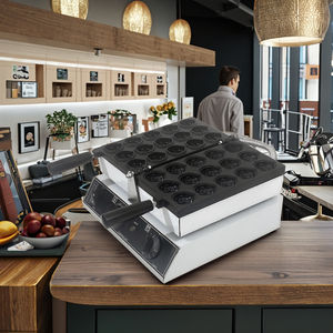 Machine à gaufres en noix de Grenoble commerciale, 15 pièces, machine à gaufres numérique, acier inoxydable, machine à gaufres en noix de Grenoble, idée de petite entreprise - Product Image 5