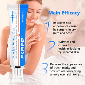 Etiqueta privada, venta al por mayor, producto para el cuidado de la piel, reparación de ojeras, espinillas, crema antiacné para eliminar cicatrices, Gel reafirmante - Product Image 4