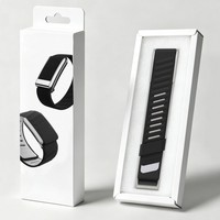 Caja de Presentación de Papel Blanco Premium Personalizada Bandjoy para Correas de Reloj Inteligente Whoop Bicep
