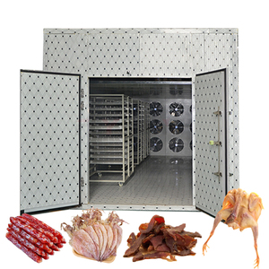Industrial <b>Meat</b> Drying and Smoking Machine for Sausage Dried Snacks Buffalo Fish <b>Meat</b> Food Dryer - Product Image 1