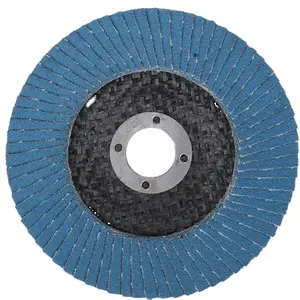 Flap Disc Manufacture 115mm Blue Germany Zirconia Highly Safe Efficient Grinding Abrasive 3m Flap Disc