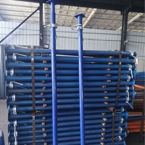 High Strength Blue Steel Scaffolding System 15-22ft for Warehouse Use Q235 Material 800kg Load Capacity Industrial Design - Product Image 1