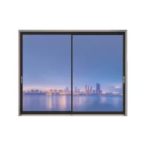 Customize soundproof windows Aluminum Windows Sliding Double Glazing Aluminum Window Frame