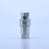 ISO 7241 Acier BSP 1/2 "Raccord à dégagement rapide pour tuyaux et raccords hydrauliques