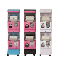 Distributeur de jouets en capsule japonais multicolores, machine à capsules, distributeur de jouets, machine à pièces, machine à gachapon
