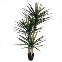 160cm Artificielle Sisal Plante Artificielle En Plastique Sisal Chanvre Agave Bonsaï Plante Faux Sisal Agave Plante pour Décoration