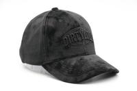 Casquette de baseball sportive brodée en 3D, couleur unie, visière incurvée en velours, casquette six pans style papa