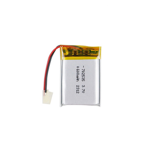 Литий-ионный полимерный аккумулятор 702535 3.7В 600мАч LP702535, перезаряжаемые LiPo батареи - Product Image 3