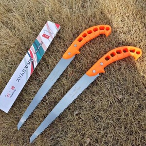 Sierra de podar Jiuyiang de 240 mm, sierra de mano pequeña para jardín, para cortar ramas de árboles frutales, con mango de PVC - Product Image 1