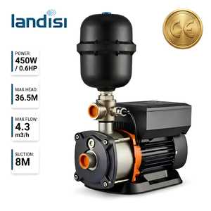 Bomba de Refuerzo de Alta Presión Multietapa Inteligente Landisi CM-YC450W, Frecuencia Variable, Impulsor de Acero Inoxidable 304, 450W, 36.5m Máx. - Product Image 2