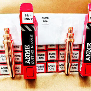 Embout de coupe à flamme isobare CNC tout en cuivre ANME G02 pour la découpe à l'acétylène pour machine de découpe au gaz pour l'exportation - Product Image 1