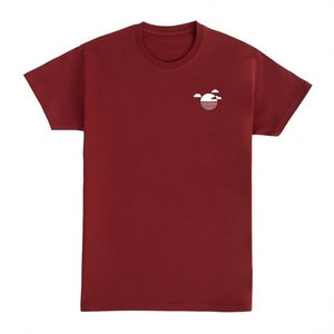 T-shirt Reflection By Ninhol con logo sul petto, colore marrone, taglia piccola - Product Image 2