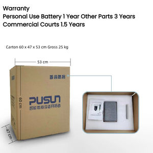 Macchina Lanciapalle da Tennis Professionale FiveK Pusun PT Max C, Capacità 145 Palline, Velocità 20-140 km/h, Distanza 30 m, per Club e Padel - Product Image 6