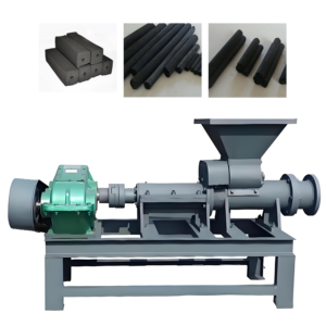 Spezielle Herstellung von Holzkohle extrudiert anpassbare Holzkohle extruder Brikett Holzkohle Brikett presse Extruder Maschine - Product Image 3
