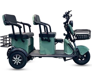 New Energy <span class=keywords><strong>Triciclo</strong></span> eléctrico para ancianos 500W Vehículo eléctrico <span class=keywords><strong>Triciclo</strong></span> de pasajeros Camión scooter eléctrico más antiguo para adultos - Product Image 2