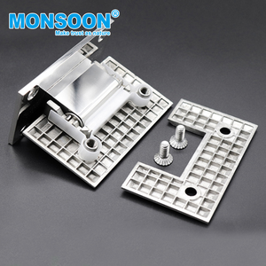 MONSOON hardware in acciaio inox senza cornice cornice a scomparsa pivot Specchio di vetro doccia cerniera della porta <span class=keywords><strong>per</strong></span> doccia occhiali - Product Image 4