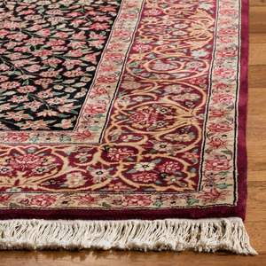 <span class=keywords><strong>Kerman</strong></span> Collection tapis d'accent géométrique 4 'x 6' fait à la main en laine traditionnelle écologique salon Boho adolescent - Product Image 2