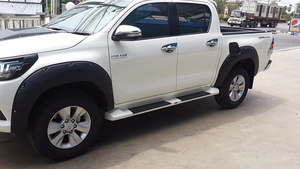 Garde-boue de voiture de haute qualité, ABS, pour hilux vigo revo dmax np300 F150 Nissan Frontier pat' Ford attache - Product Image 4