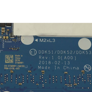 Carte mère pour ordinateur portable DELL G7 15 7588 G5 15 5587, LA-E994P I7-8750H SR3YY GTX <span class=keywords><strong>1060</strong></span> N17E-<span class=keywords><strong>G1</strong></span>-A1 0TM9WY - Product Image 5