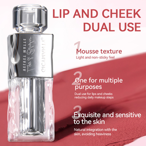Velvet Lip Glaze Soft Mist Matte <span class=keywords><strong>L</strong></span>ápiz labial <span class=keywords><strong>l</strong></span>íquido de larga duración que no se desvanece - Product Image 4