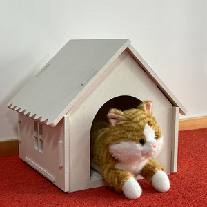 Perrera personalizable de diseño moderno para perros, estilo de lujo, resistente al fuego y a las quemaduras, plegable para uso en la sala de estar - Product Image 3