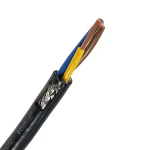 free sample high quality tinned copper communication data transmit rvvp cable braid cable electric wire cable