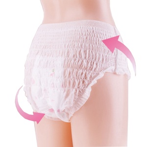 Pantalon de nuit respirant chaud pour femmes et hommes, sexy, personnalisé, avec serviette hygiénique menstruelle intégrée, super absorbant et ailé - Product Image 1