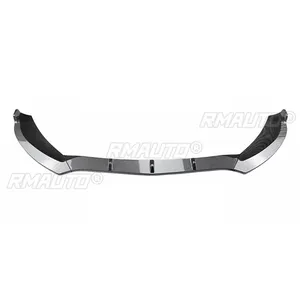 สปอยเลอร์กันชนหน้ารถยนต์ 3 ชิ้น สำหรับ Mercedes Benz C Class W205 C300 C160 C200 C350e C260 AMG ปี 2015-2018 แบบคาร์บอน - Product Image 3