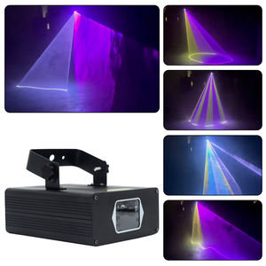 Luz láser de discoteca RGB a todo color de un solo cabezal de alta calidad para espectáculos de escenario de DJ y efectos de iluminación de club nocturno - Product Image 5