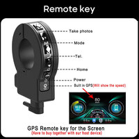 Pantalla Carplay Android Auto Portatil Écran De Pour Dvr Camera Accessoires Motos 6 Pouces Pression des Pneus avec Tpms pour apple