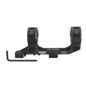Montura Cantilever Táctica Negra Mate de 208g, Ligera y de una Sola Pieza, para Luz de Punto Rojo y Linterna, Accesorios de Caza - Product Image 2