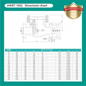 Fabricant <span class=keywords><strong>de</strong></span> <span class=keywords><strong>clapet</strong></span> <span class=keywords><strong>anti</strong></span>-<span class=keywords><strong>retour</strong></span> à bride en fonte ductile DN100 PN16, certifié UL. - Product Image 4