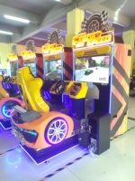 PlayFun 2023 Nouveau Haute Qualité Full Motion Furious Speed Simulation Arcade Racing Car Game Machine Driving Cars Simulator Games