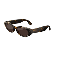 Lunettes de soleil écaille de tortue pour femme MT6 – Lunettes intelligentes IA avec caméra 8MP, traduction IA, enregistrement photo et vidéo, avec étui de chargement