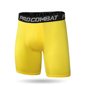 Pantaloncini da Fitness con Logo personalizzato taglia uss da ginnastica ad asciugatura rapida da ginnastica per Bodybuilding collant da allenamento a Base di pantaloncini a compressione da <span class=keywords><strong>uomo</strong></span> - Product Image 5
