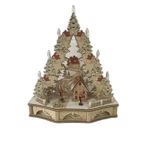 Décoration intérieure/extérieure avec lumières, pour noël, joli village, pour noël et fête, nouvelle collection <span class=keywords><strong>2021</strong></span> - Product Image 1