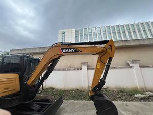 Mini-excavatrice sur chenilles d'occasion SY60C de 6 tonnes, en bon état, faible nombre d'heures de fonctionnement, moteur Isuzu 36,6 kW 4JG1 - Product Image 6