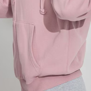 Sweat-shirts à capuche zippés pour femmes, respirants, en polaire, manches longues, streetwear, 100% coton, légers, parmi les plus vendus - Product Image 4
