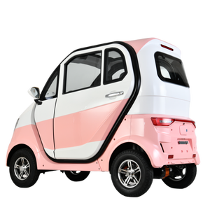 LEO Mini Elektrikli Araba <span class=keywords><strong>3</strong></span> Kişilik Kurşun Asit Akülü 60V 1200W Motor LED Işıklar Yaşlılar İçin Jiangsu'da Üretilmiştir - Product Image 5